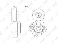 ����� �������� ��������� ������������ LYNXauto PT3287 PT3287 ����