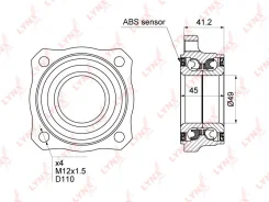 �������� ���������� ������� ������ | ��� ����/��� | LYNXauto WB1478 WB1478 ����