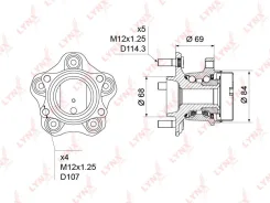 ������� ������ | ��� ����/��� | LYNXauto WH1231 WH1231 ����