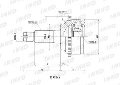 ���� ������� 28/32 ABS 44 | ����� ����/��� | 319124A ����
