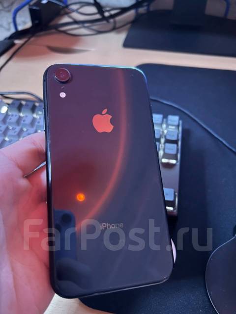iPhone XR 64gb, 64 гб, 6.10", моноблок, черный, б/у, в наличии. Цена ...