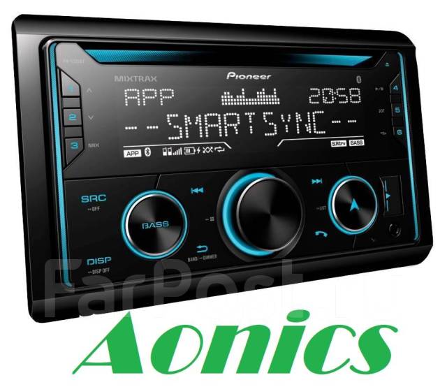 Автомагнитола Pioneer FH-S725BT/Процессорная /Блютуз /2DIN/3RCA, новый ...