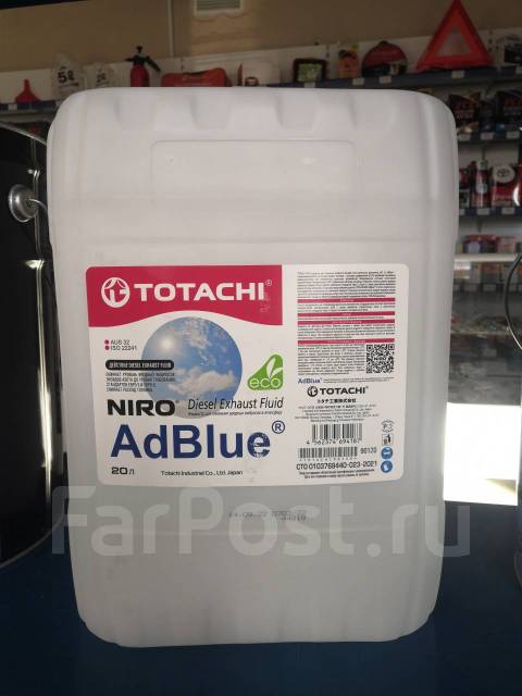 Раствор мочевины Totachi NIRO AdBlue 20л. 4562374694187, в наличии ...