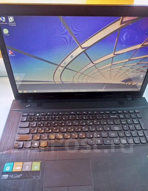 Lenovo G700. 17.3", 2,4����, ��� 16 ��, ���� 930���, WiFi: 1, Bluetooth: 1, ����������� �� 3��. ����