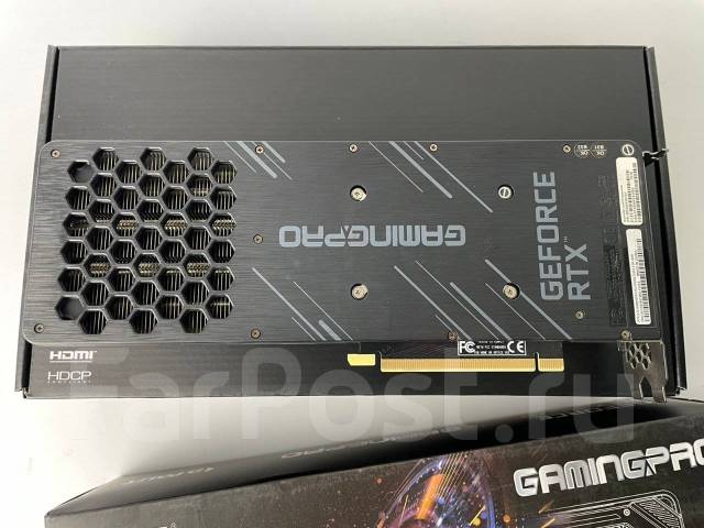 Видеокарта Palit GeForce RTX 3070 Gaming PRO OC БЕЗ LHR, б/у, в