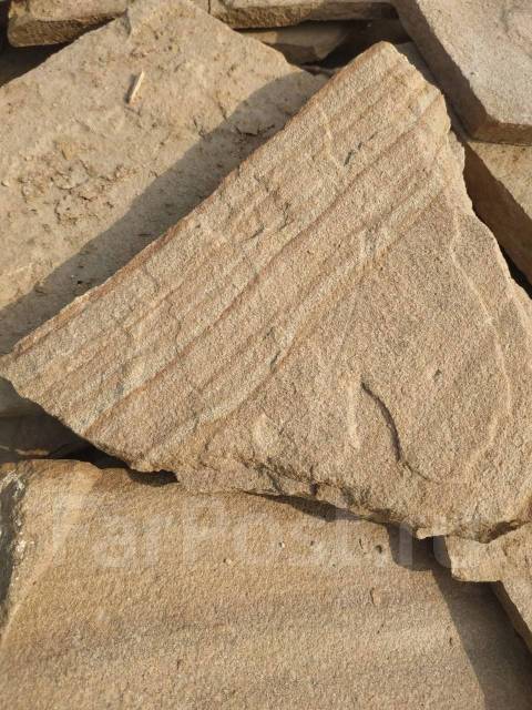 Природный камень Тонкий песчаник, плитняк, жёлтый - Плитка и ...