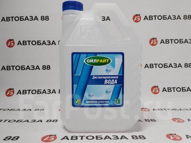 NEW! Вода дистиллированная 5л, в наличии. Цена: 200₽ во Владивостоке