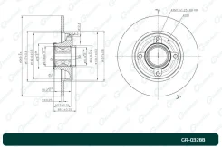 ���� ��������� G-Brake GR03288 GR03288 ����