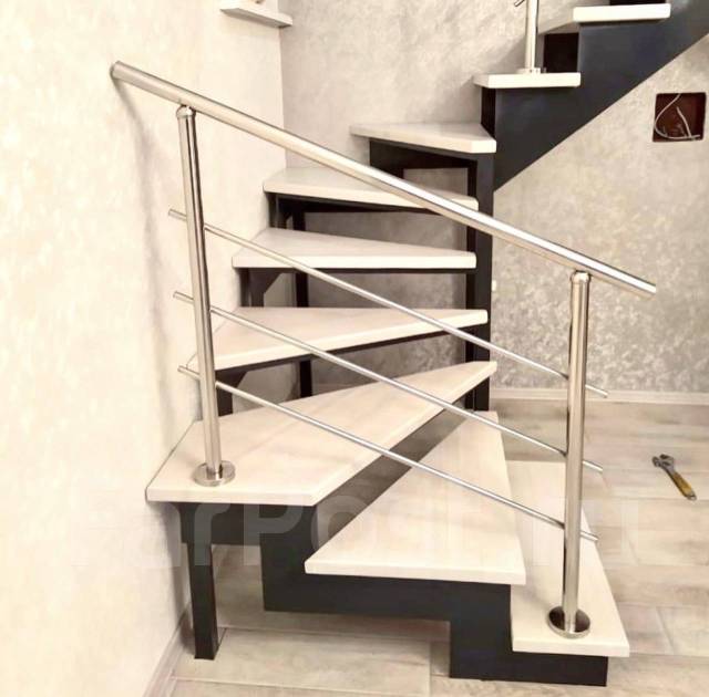 Изготовление и установка лестниц любого типа в Находке