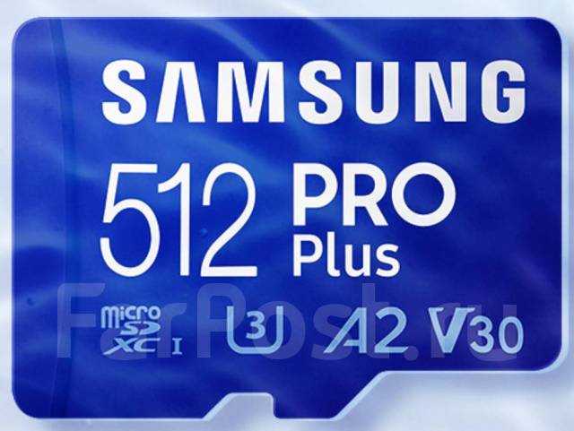 Карта памяти Samsung PRO Micro SD XC 512GB. class 10 160MB/S Оригинал ...