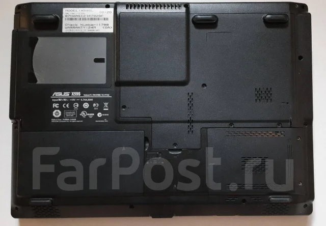 Asus X59SL. 15.6", ���� 1���, WiFi: 1, Bluetooth: 1, ����������� �� 1��. ����
