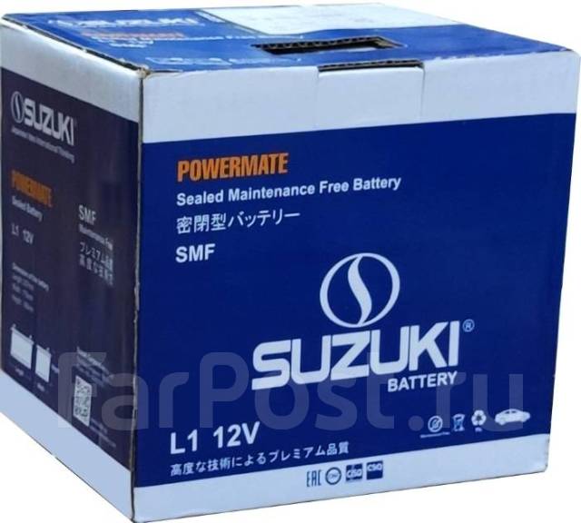 Аккумулятор Suzuki 50 А/ч. От 4316 руб! 2022 год - Аккумуляторы во ...