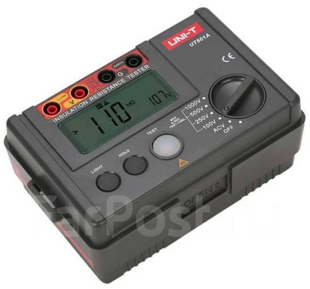 МегаОмметр UNI-T UT502A 1000В цифровой, новый, в наличии. Цена: 10 000 ...