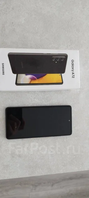 Samsung Galaxy A72. �/�, 128 ��, ������, 4G LTE, Dual-SIM, NFC ����