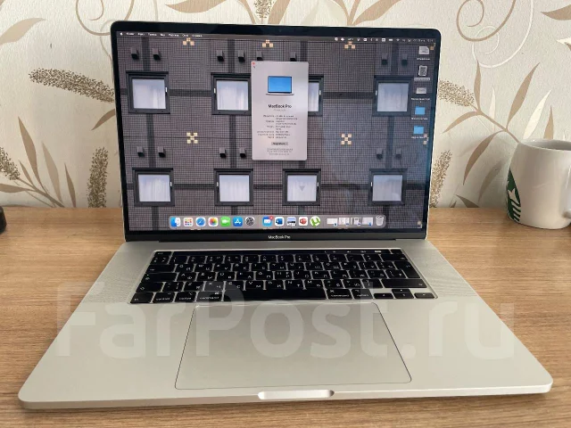 Apple MacBook Pro 16 2019 MVVM2. 16", 2,3����, ��� 16 ��, ���� 1 024���, WiFi: 1, Bluetooth: 1 ����