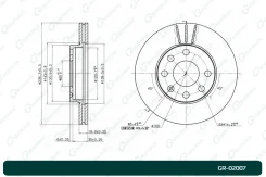 ���� ��������� G-Brake GR02007 GR02007 ����