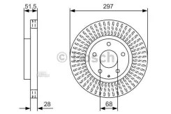 ���� ����. ���. ����. [297x26] 5 ���. Mazda 6/ CX-5 11- Bosch 0986479B15 0986479B15 ����