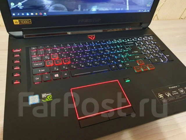 Acer Predator Triton 17 X. 17", ��� 32 ��, ���� 1 000���, WiFi: 1, Bluetooth: 1, ����������� �� 4��. ����