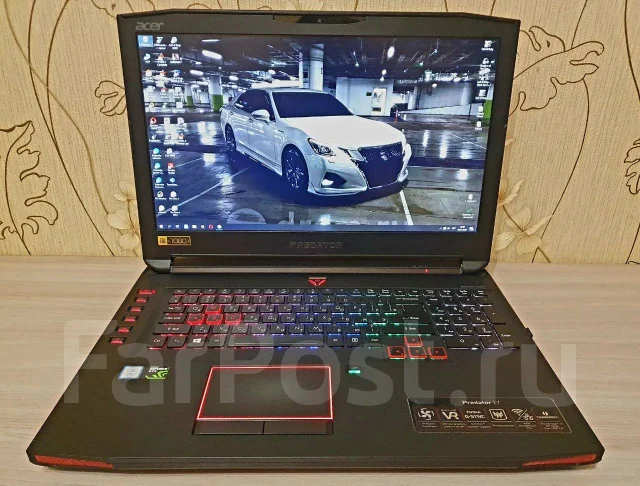Acer Predator Triton 17 X. 17", ��� 32 ��, ���� 1 000���, WiFi: 1, Bluetooth: 1, ����������� �� 4��. ����