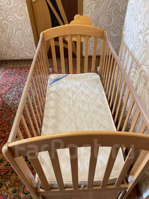 Детская кроватка- маятник - Мебель во Владивостоке