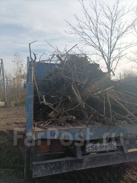 Расчистка участка/Пилка деревьев/Корчевание/Планировка участка /Дренаж ...