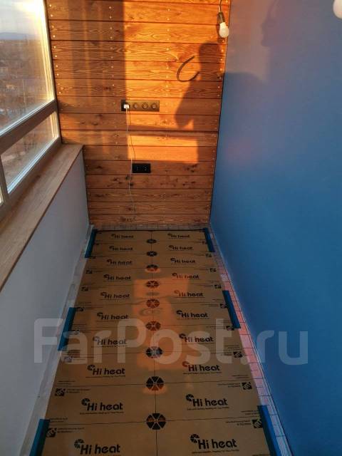 Теплый пол Hi Heat, отопительная карбоновая пленка. Монтаж. Ю. Корея ...