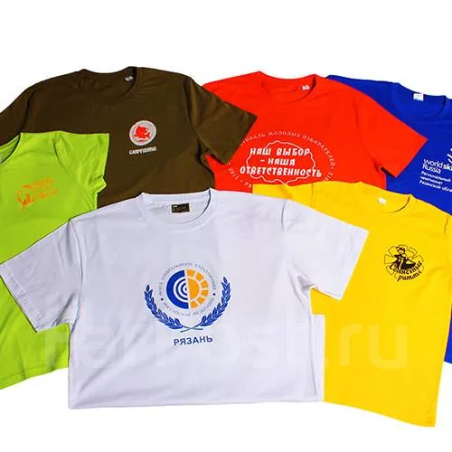 Печать логотипа на одежде! Футболки с логотипом, кепки, толстовки ...