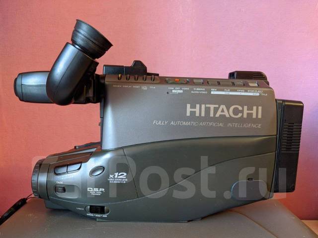 VHS камера Hitachi VM-2780E. 1994 год! Комплект - Видеокамеры во ...