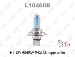 ����� H4 12V 60/55W P43T-38 Super White ! LYNXauto L10460B L10460B ����
