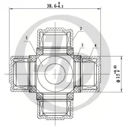���������� ������� 38.00x15.05 ST1538 JD JTU0001S JTU0001S ����