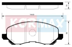 ������� ���������, �������� D1224M Kormax KBP067 KBP067 ����