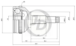 ���� ������� ABS 151512 JD JCT0095A JCT0095A ����