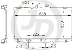 �������� ��������� A/T (������ ������ ��� - ������) JD JPR0027 JPR0027 ����