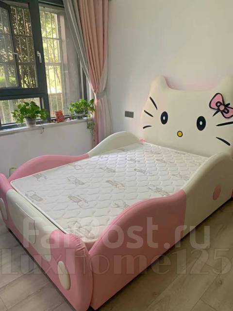 Детская Кровать Hello Kitty