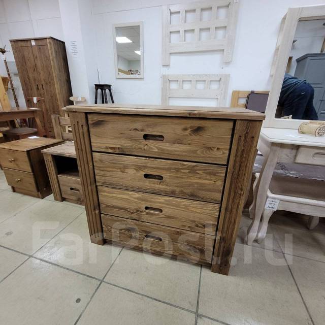 Комод из натурального дерева (сосна), новый, в наличии. Цена: 22 000 ...