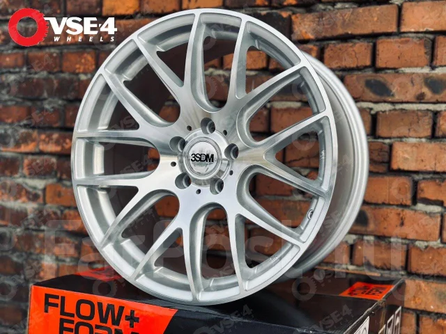 NEW! В Наличии! Разноширокие! # 3SDM 0.01 R19 5x114,3 Silver [VSE-4 ...
