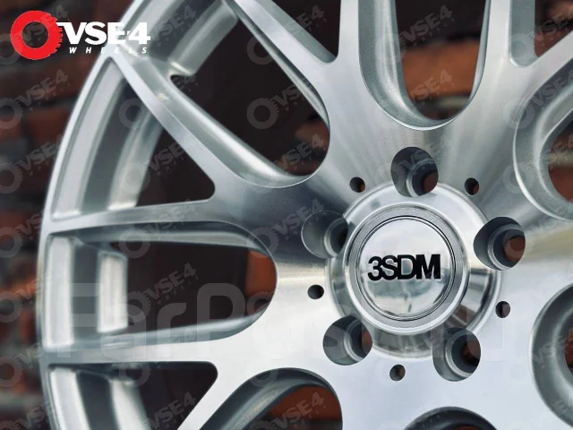 NEW! В Наличии! Разноширокие! # 3SDM 0.01 R19 5x114,3 Silver [VSE-4 ...