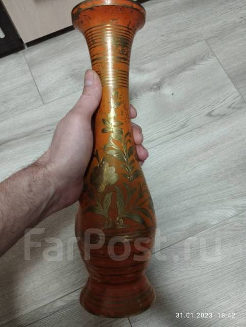 Ваза из бронзы, б/у, в наличии. Цена: 1 800₽ во Владивостоке