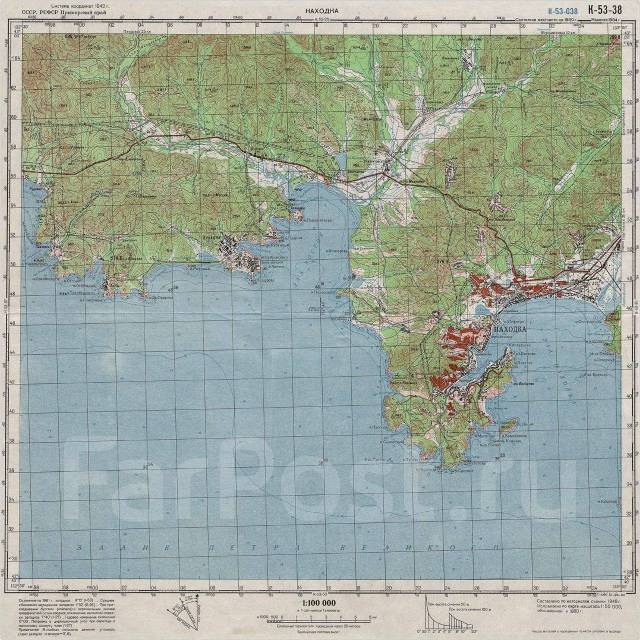 Карта приморского бульвара