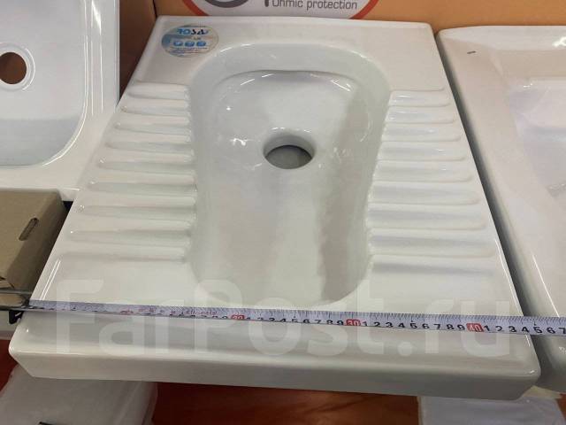 Унитаз напольный ROSA чаша Генуя, в наличии. Цена: 4 178? во Владивостоке