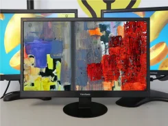 ViewSonic. 22", ���������� �� (LCD, LED, QLED) ����