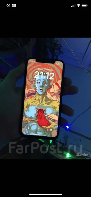 Apple iPhone X. �/�, 64 ��, ������, 4G LTE, NFC ����