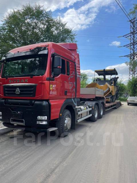 Услуги трала 30. 40.50.80 тон, низкорамный, негабарит, с водителем в ...