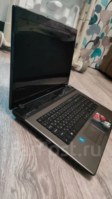 Acer Aspire 7560G. 17", 1,5����, ��� 6 ��, ���� 512���, WiFi: 1, Bluetooth: 1, ����������� �� 1��. ����