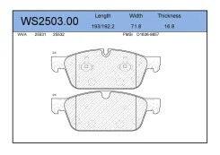 ��������� ������� �������� MB GL X166 12 WS250300 WS250300 ����