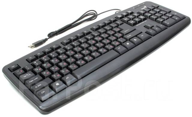 Клавиатура Genius KB-110X USB Black Абсолютно Новая - Клавиатуры, мыши ...