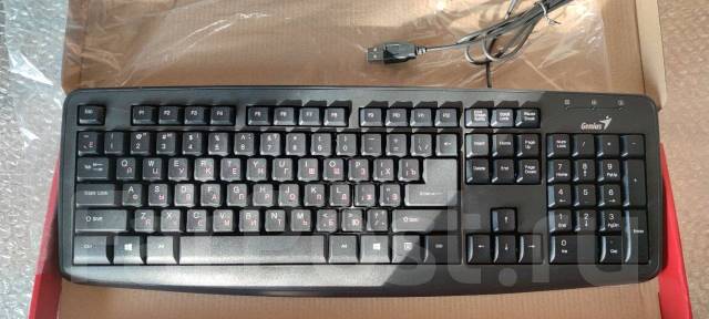 Клавиатура Genius KB-110X USB Black Абсолютно Новая - Клавиатуры, мыши ...