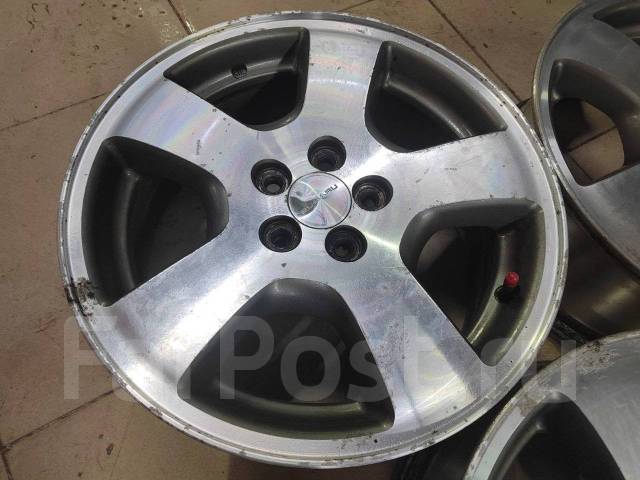 Литые диски 16 5x100 ((4шт), Subaru, 16", 1 шт, 56,1 мм. 4 шт, б/у, в ...