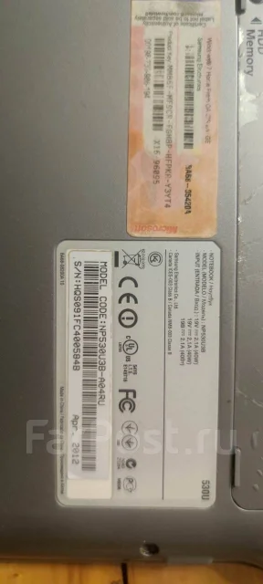 Samsung 530U3B. ��� 4 ��, WiFi: 1, Bluetooth: 1 ����