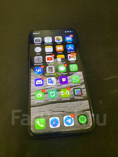 Apple iPhone Xs. �/�, 256 ��, ������, 3G, 4G LTE, Dual-SIM, NFC ����